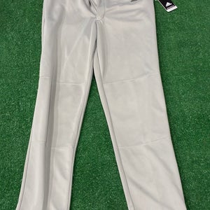 Adidas Triple Stripe Open Bottom Relaxed Fit Boys Baseball Game Pants (New)
