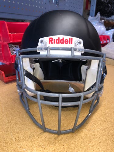 USED RIDDELL SPEED ADULT HELMET - LARGE - FLAT BLACK