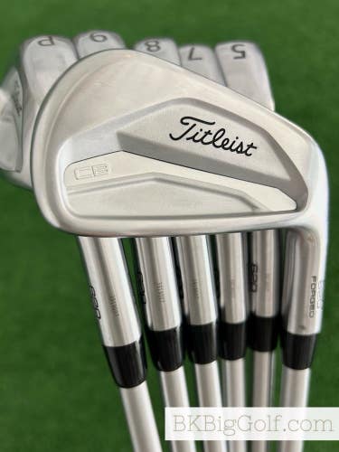Titleist 620 CB Forged Iron Set 5-P / KBS Tour C-Taper 125 S+ Stiff