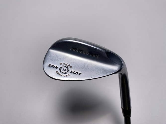 Nicklaus Spin Slot Sand Chrome Wedge SW 56* 12 Bounce SG Pro-L 3.01 Ladies RH
