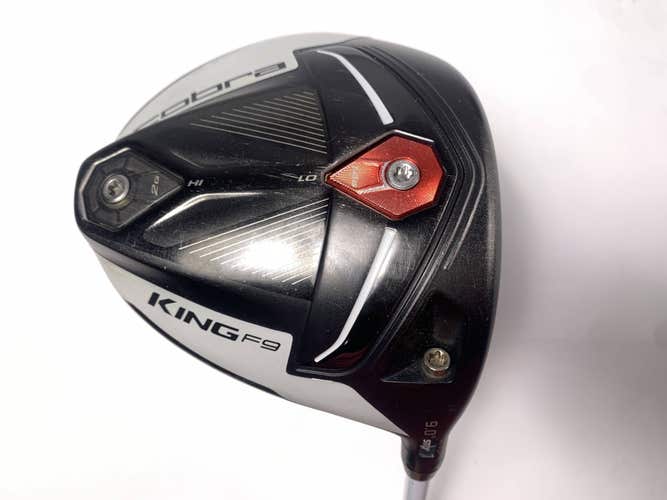 Cobra KING F9 Speedback Driver 9* Fujikura Atmos Blue Tour Spec 6S Stiff RH