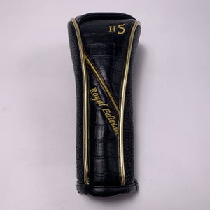 XXIO Prime Royal Edition 5 Hybrid Headcover Black Gold NEW