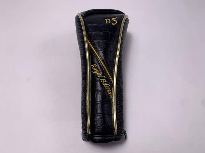 XXIO Prime Royal Edition 5 Hybrid Headcover Black Gold NEW