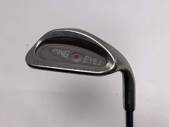 Ping Eye 2 Sand Wedge SW Red Dot 1* Flat Karsten ZZ-Lite Stiff Steel Mens RH