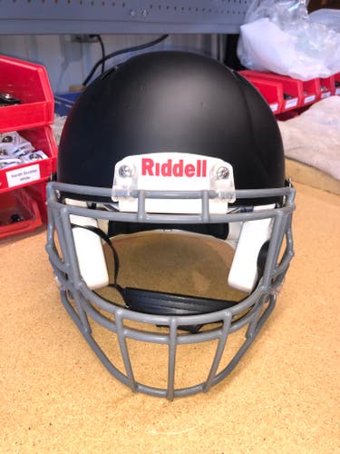 USED RIDDELL SPEED ADULT HELMET - LARGE - FLAT BLACK