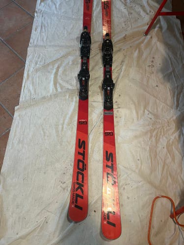 2023 Stockli LASER GS FIS 184 cm Skis With Bindings Max Din 16 (Used)