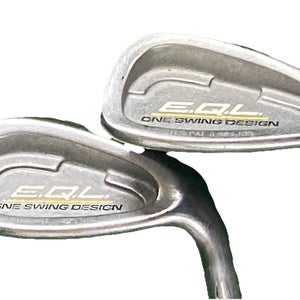 Tommy Armour E.Q.L. One Swing Design Wedge Set PW, SW Regular Flex Steel 37" RH
