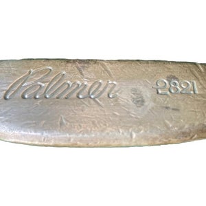 Arnold Palmer Rb821 Napa Style Brass Blade Putter RH Fluted Steel 34" Nice Grip