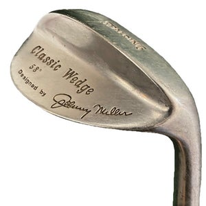 Spalding Johnny Miller Classic Lob Wedge 58*  RH Stiff Steel 35" Arthritis Grip