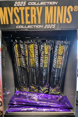 2025 BAUER Mystery Minis Sticks New Unopened In Bag LFT, RHT, G (1007-0265)
