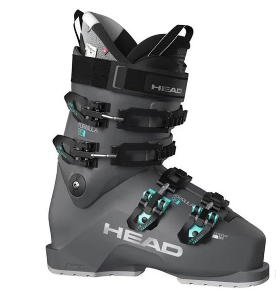 Mondo 23.5 Women's HEAD Formula 95W Ski Boots Medium Flex (New) (SY2348)
