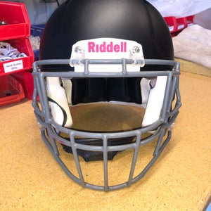 USED RIDDELL SPEED ADULT HELMET - LARGE - FLAT BLACK