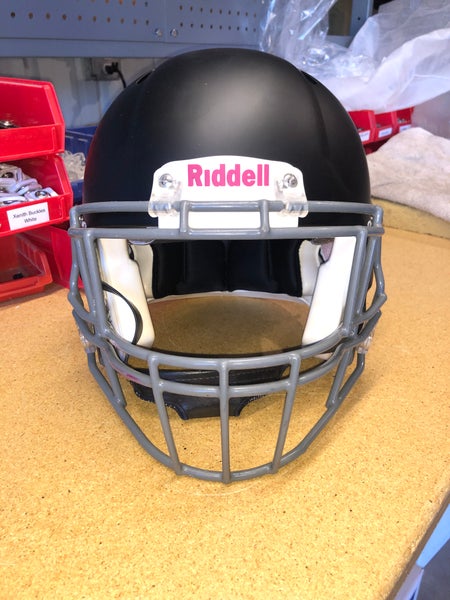 USED RIDDELL SPEED ADULT HELMET - LARGE - FLAT BLACK