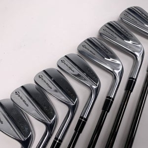 TaylorMade P790/P730 Combo Iron Set 4-PW KBS $-Taper 120 Stiff Steel Mens RH