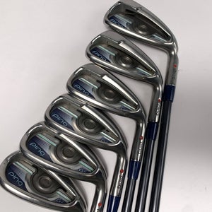 Ping G LE Iron Set 6-PW+GW Red Dot 1* Flat TFC 80 Senior RH Undersize Grips
