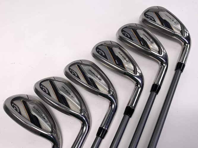 Callaway Mavrik Max Iron Set 7-PW+GW+SW Project X Catalyst 5.0 55g Senior RH