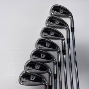 Nike Victory Red Cavity Back Iron Set 4-PW True Temper Speed Step Regular RH