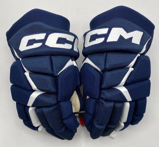 NEW CCM Jetspeed 680 Gloves, Navy/White, 13”
