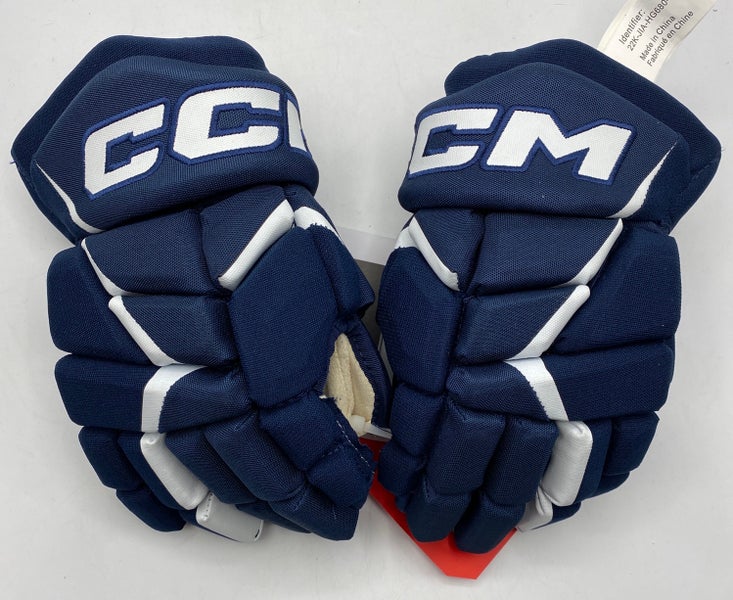 NEW CCM Jetspeed 680 Gloves, Navy/White, 12”