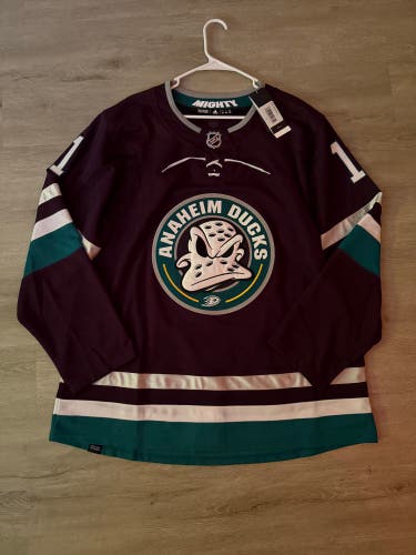 Anaheim Ducks “Mighty Ducks” Trevor Zegras Autographed Jersey