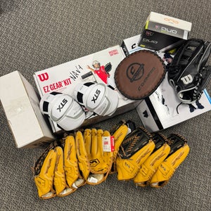 Big bundle including Wilson Catcher's Set (New)