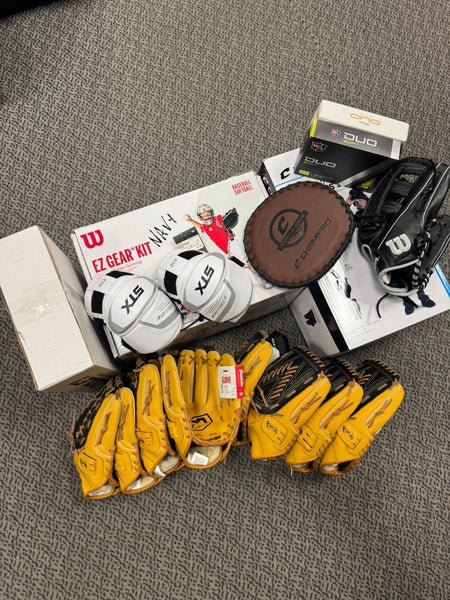 Big bundle including Wilson Catcher's Set (New)