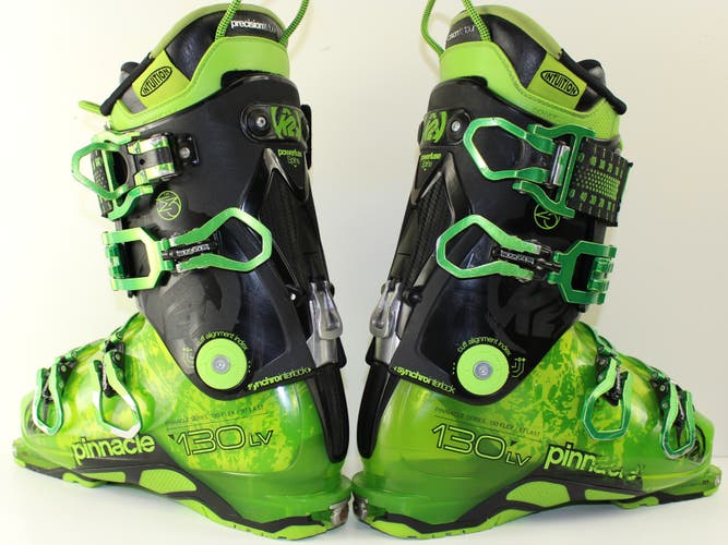 K2 Alpine Touring Pinnacle 130 Ski Boots (Used) Mondo 26 & 26.5 (306 MM)