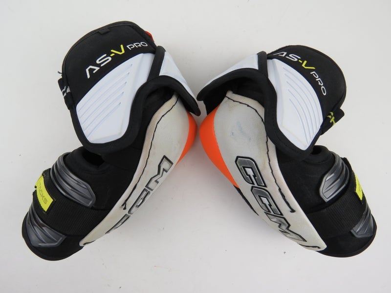 CCM Tacks AS-V Pro NHL Pro Stock Ice Hockey Player Elbow Pads Protective Size Senior Medium