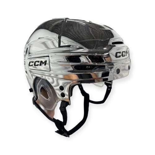 Medium Chrome CCM Tacks 720 Hockey Helmet (New)