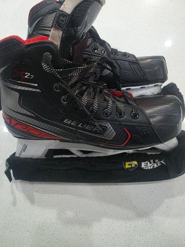 Bauer Vapor X2.7 Hockey Goalie Skates Regular Width 10 (Used)