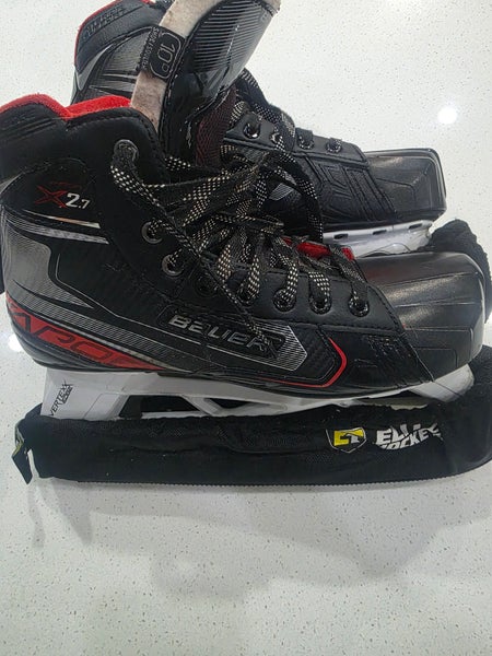 Bauer Vapor X2.7 Hockey Goalie Skates Regular Width 10 (Used)