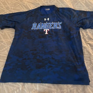 Texas Rangers MLB Under Armour Short Sleeve Shirt Adult 2XL