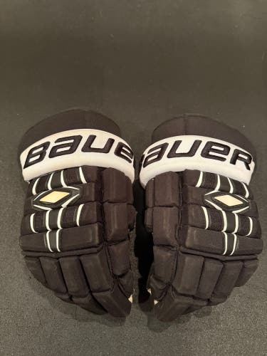 Pittsburgh Penguins Chris Kunitz Bauer Nexus 1000 Gloves 14" +1 Pro Stock (Used)