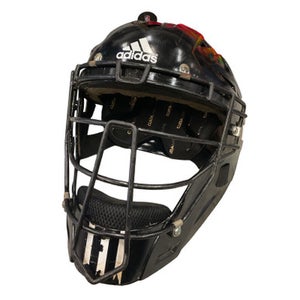 Used Adidas HELMENT Catchers Helmet w/Mask Black XL 11859-S000026311