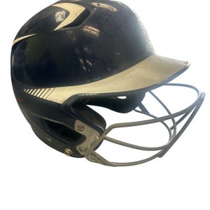Easton Used Medium Gray Batting Helmet
