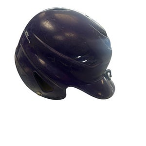 Used Rawlings STANDARD Batting Helmet w/Mask Purple SM 11862-S000089278