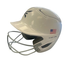 Used Easton EASTON Batting Helmet w/Mask White MD 11862-S000089417