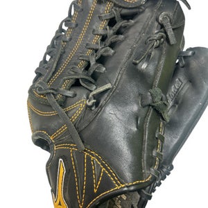 Used Mizuno GMVP1251PF2 BB/SB Glove RH Throw Black 12 1/2" 11862-S000090502
