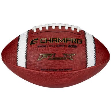 New FLX LEATHER FOOTBALL JR 11862-CHPFB8JR