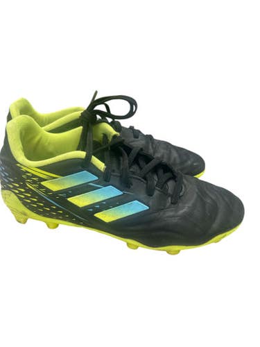 Used Adidas F4GT84ST00139 BLK/YEL Soccer Cleats Black And Optic Yellow Junior 03.5 11862-S000090644