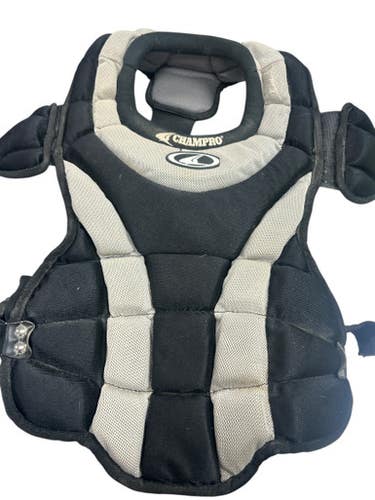 Used Champro CP66 Catchers Chest Protector Black Youth 11862-S000090965
