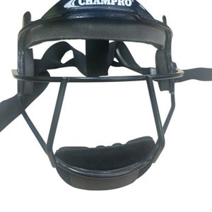 Used Champro CM01 FIELDERS MASK BB/SB Fielders Mask Black One Size 11862-S000091001