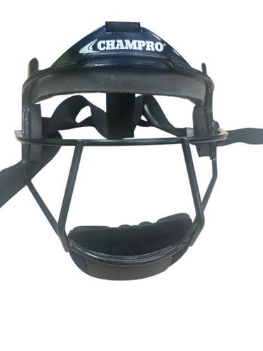 Used Champro CM01 FIELDERS MASK BB/SB Fielders Mask Black One Size 11862-S000091001