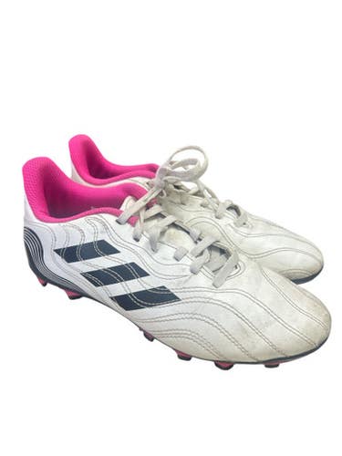 Adidas Used Size 4.5 (Women's 5.5) White Cleats