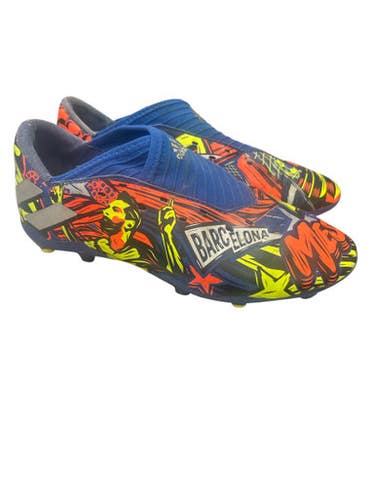 Adidas (Used) Size M 3.5 (W 4.5) Blue Cleats