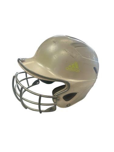 Adidas (Used) White Batting Helmet