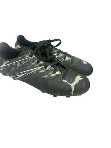 Puma (Used) Size M 5.5 (W 6.5) Black Cleats