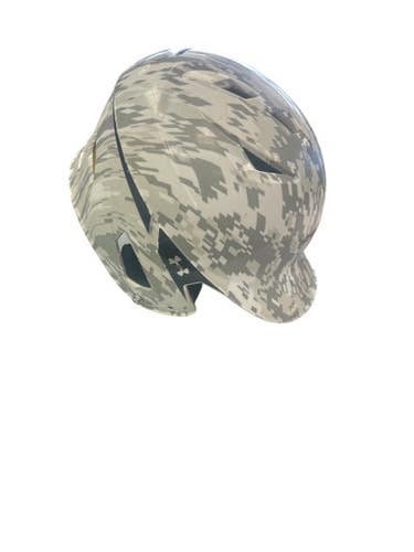 Used Under Armour UABH2-110 6 1/2 - 7 1/2 Batting Helmet No Mask White MD 11862-S000089800
