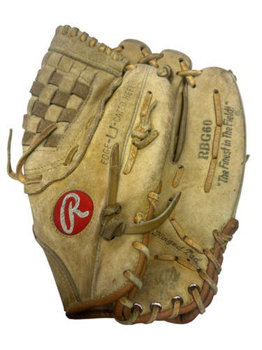 Used Rawlings RBG60 BB/SB Glove RH Throw Brown 11 1/2" 11862-S000090314