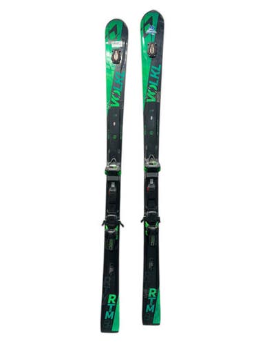 Used Volkl RTM 84 Mens DH Ski/Binding Black And Green 184 cm 11835-S000199030